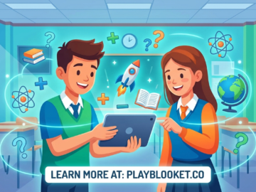 Bloojet: Everything You Should Know About Interactive Learning Games Students using the Bloojet interactive educational game platform in a modern classroom while learning through fun quiz-based activities.