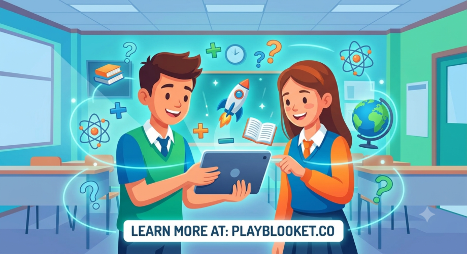 Bloojet: Everything You Should Know About Interactive Learning Games Students using the Bloojet interactive educational game platform in a modern classroom while learning through fun quiz-based activities.