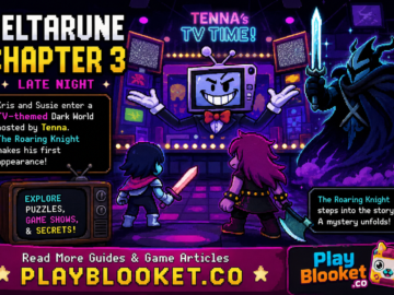 Deltarune Chapter 3: Secrets, Characters, and the TV World That Changes Everything Deltarune Chapter 3 TV-themed Dark World featuring Kris, Susie, Tenna, and the mysterious Roaring Knight