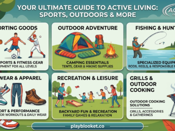 Academy Sports + Outdoors: Your Complete Destination for Outdoor Adventures, Sports Gear, and Active Lifestyle Essentials Comprehensive visual guide for Academy Sports and Outdoors covering sporting goods, camping gear, fishing equipment, athletic footwear, and outdoor grills.