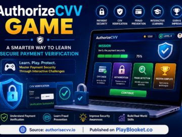 AuthorizeCVV Game: A Smarter Way to Learn Secure Payment Verification AuthorizeCVV Game dashboard demonstrating secure payment verification, CVV validation, fraud prevention, and interactive online payment security learning.