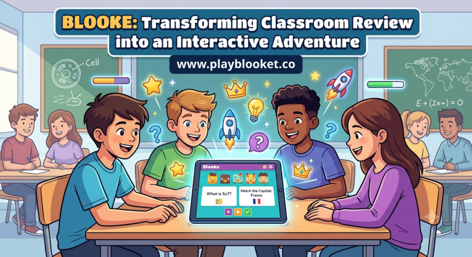 Blooke: Transforming Classroom Review into an Interactive Adventur