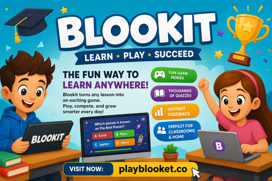 Blookit: The Interactive Learning Platform That Makes Every Classroom Session More Engaging Students enjoying Blookit interactive classroom learning game with quizzes, educational challenges, and game-based learning platform on playblooket.co.