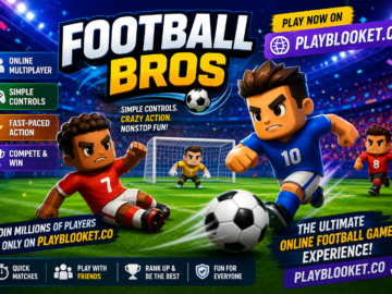 Football Bros Unleashed: The Ultimate Guide to Fast-Paced Online Football Fun Football Bros gameplay featuring fast-paced online multiplayer football action with arcade-style players on PlayBlooket.co