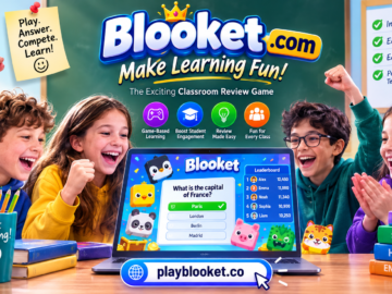 Blooket.com interactive classroom review game for students and teachers