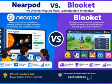Nearpod vs. Blooket: Two Different Ways to Make Learning More Interactive Nearpod and Blooket comparison showing interactive lessons and game-based learning