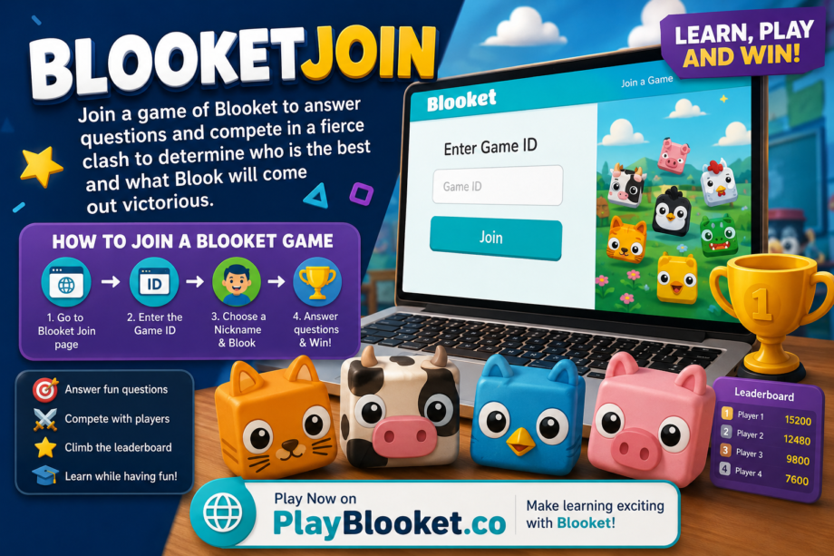 BlooketJoin Explained: How Interactive Quiz Battles Turn Questions Into Competition BlooketJoin game screen showing players answering questions and competing in an interactive learning game
