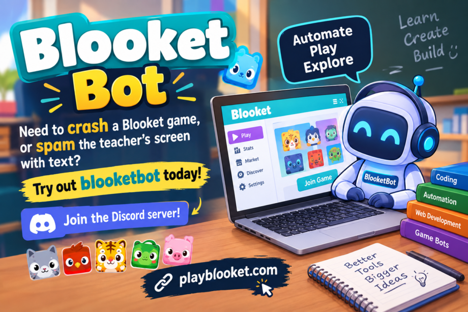 Blooket Bot: 13 What It Is, How It Works, and Safer Ways to Explore Game Bots Blooket bot game automation tool on a laptop