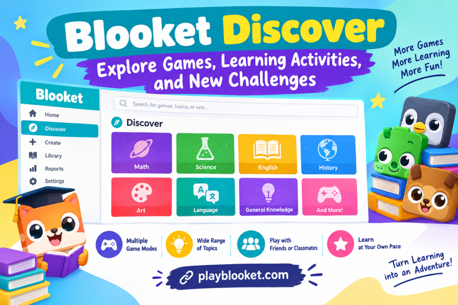 Blooket Discover games and learning activities
