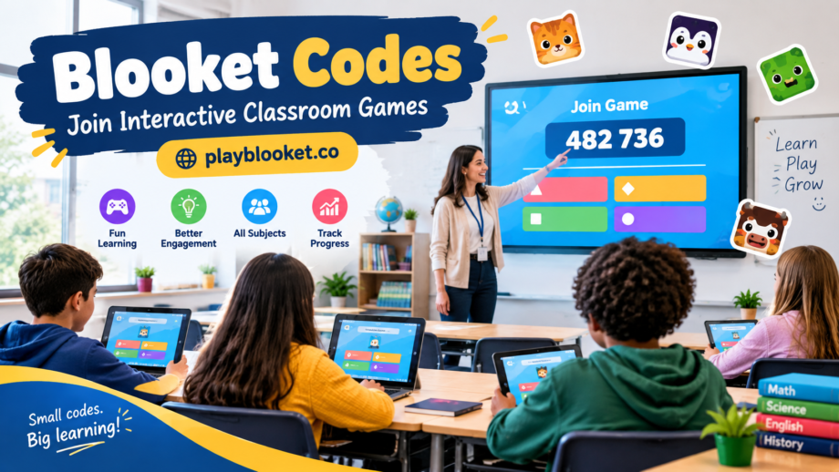 Blooket Codes: How Six-Digit Game Codes Help Students Join Live Games Blooket Codes for joining interactive classroom games