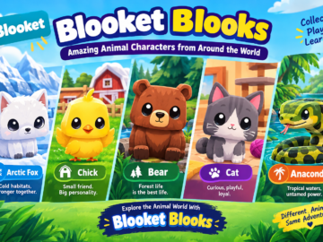 From Arctic Foxes to Anacondas: Exploring the Animal World of Blooket Blooks Blooket Blooks featuring Arctic Fox, Chick, Bear, Cat and Anacond