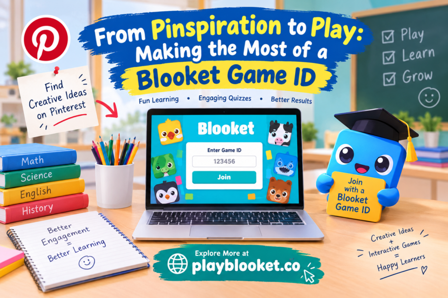 Blooket game ID for interactive classroom quizzes and educational games