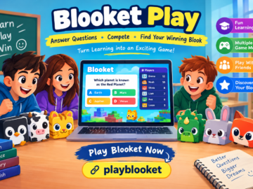Blooket Play: 3 A Fun Way to Learn, Compete, and Discover Your Winning Blook Blooket Play educational game with students answering questions and competing with Blooks