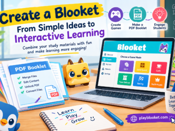 Create a Blooket: From Simple Learning Ideas to Interactive Experiences Create a Blooket for interactive learning with a PDF booklet and educational game