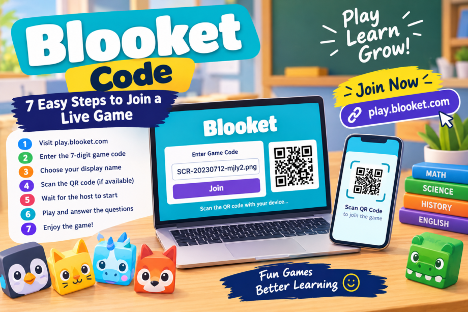 Blooket Code: 7 Easy Steps to Join a Live Game Blooket code guide showing how to join a live game
