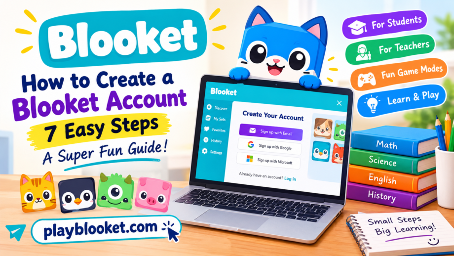 Blooket Account: 7 Easy Steps to Get Started Fast! Blooket Account – Create and Manage Your Blooket Account