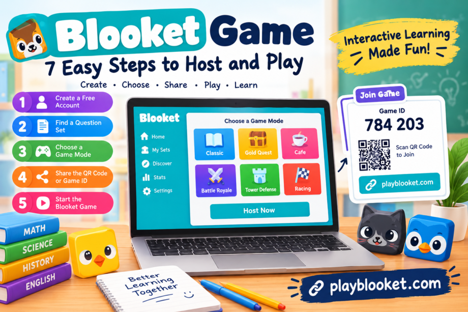 Blooket Game: 7 Easy Steps to Host and Play How to host a Blooket game using a Game ID and QR code
