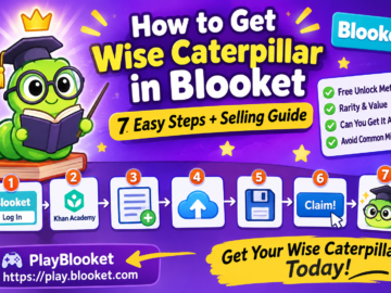 How to get wise caterpillar in blooket with 7 easy unlocking steps