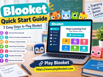 Blooket quick start guide for teachers and students
